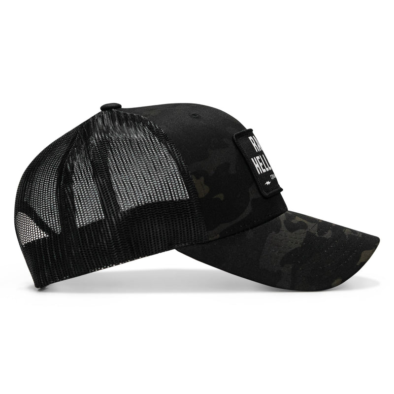 Load image into Gallery viewer, Raise Hell Baby Patch Snapback Hat
