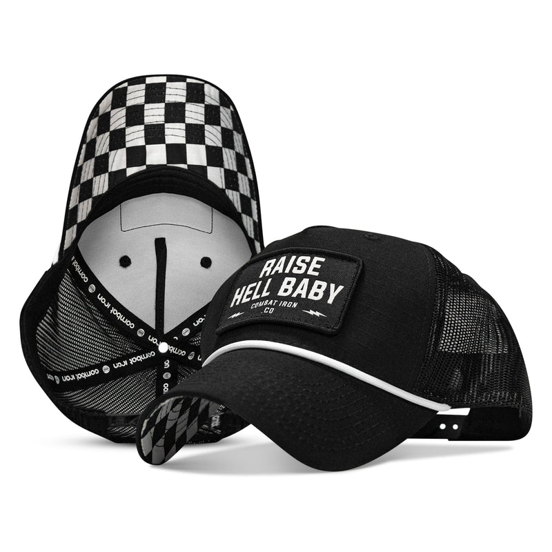 Load image into Gallery viewer, Raise Hell Baby Patch Rope Snapback Hat