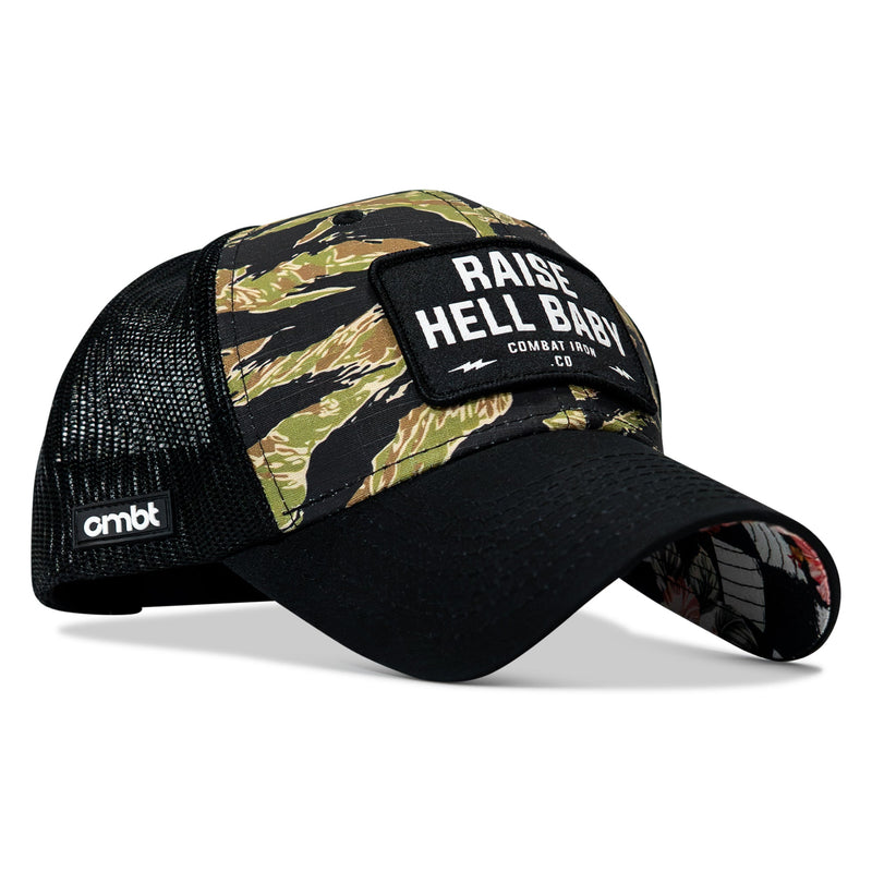Load image into Gallery viewer, Raise Hell Baby Patch Original Ripstop Snapback Hat