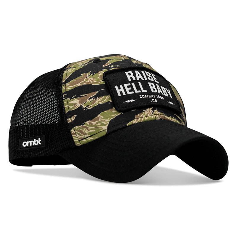 Load image into Gallery viewer, Raise Hell Baby Patch Original Ripstop Snapback Hat