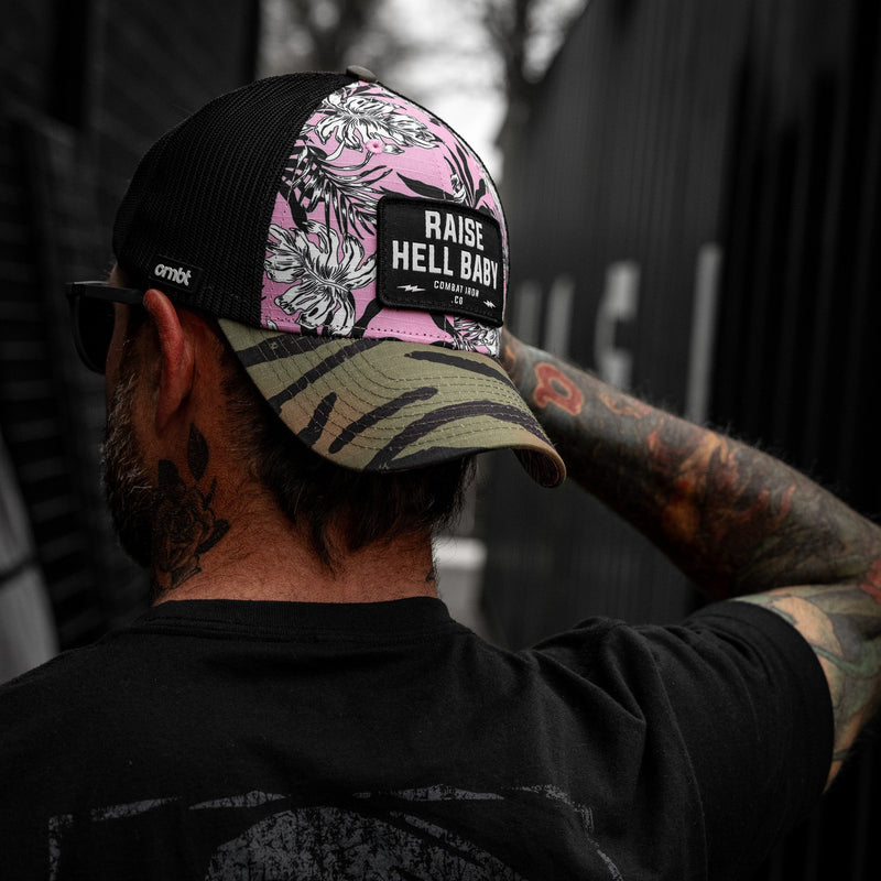 Load image into Gallery viewer, Raise Hell Baby Patch Original Ripstop Snapback Hat