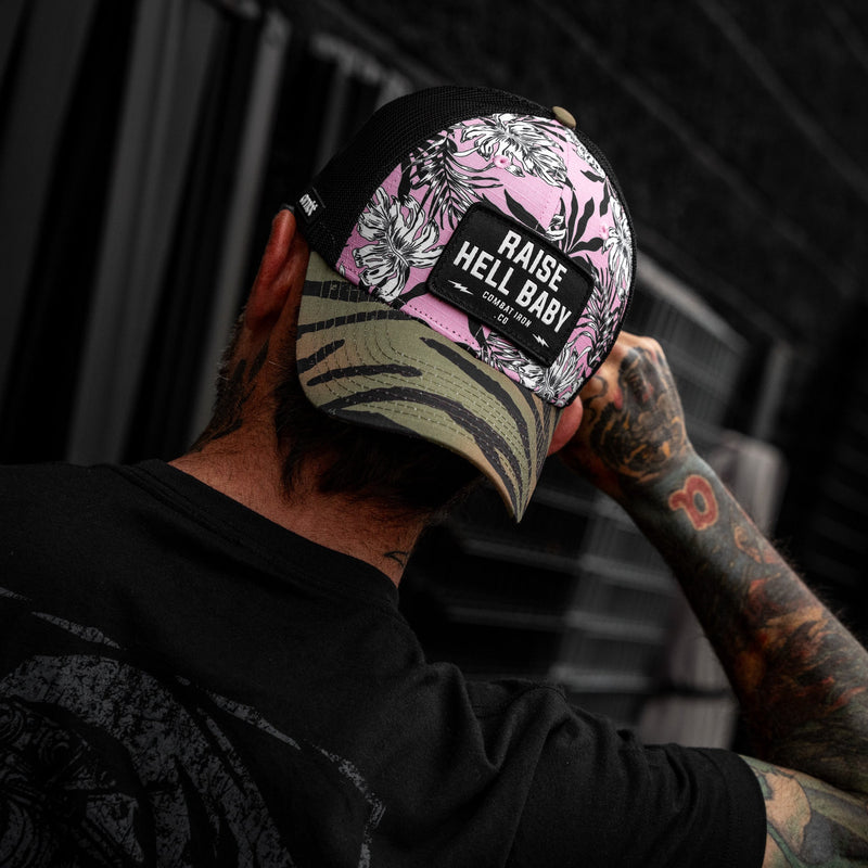 Load image into Gallery viewer, Raise Hell Baby Patch Original Ripstop Snapback Hat