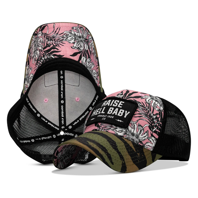 Load image into Gallery viewer, Raise Hell Baby Patch Original Ripstop Snapback Hat