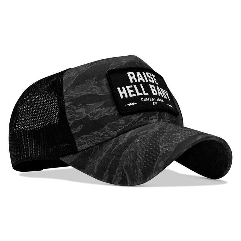 Load image into Gallery viewer, Raise Hell Baby Patch Five Panel Breacher Snapback Hat