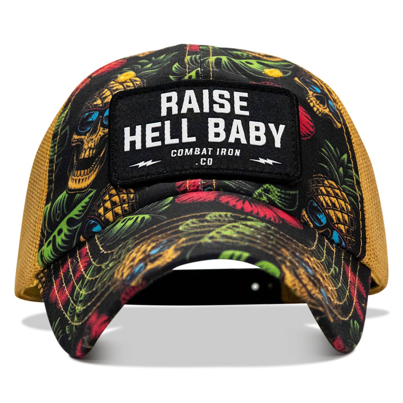 Load image into Gallery viewer, Raise Hell Baby Patch Tactical Ripstop Mesh Snapback Hat