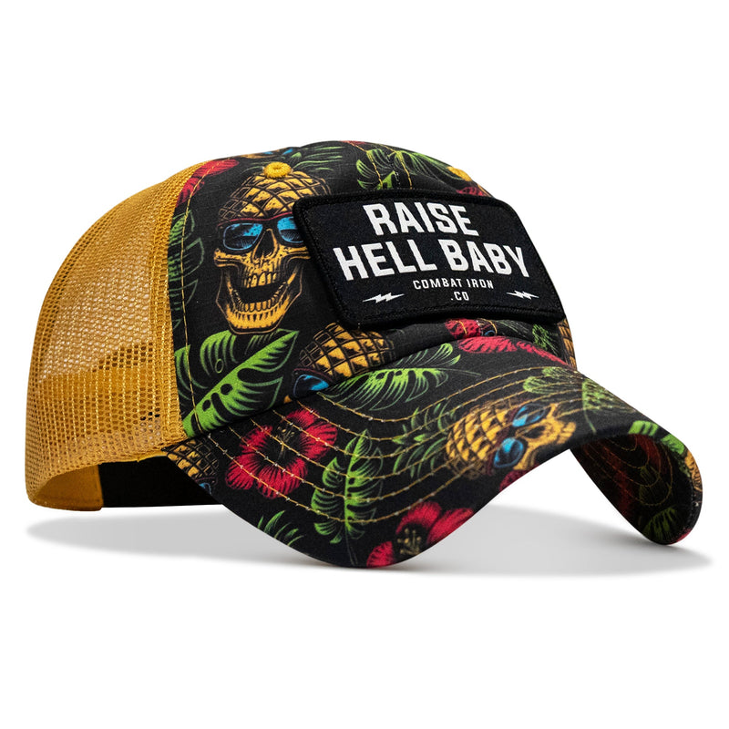 Load image into Gallery viewer, Raise Hell Baby Patch Tactical Ripstop Mesh Snapback Hat