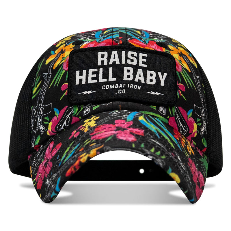Load image into Gallery viewer, Raise Hell Baby Patch Tactical Ripstop Mesh Snapback Hat