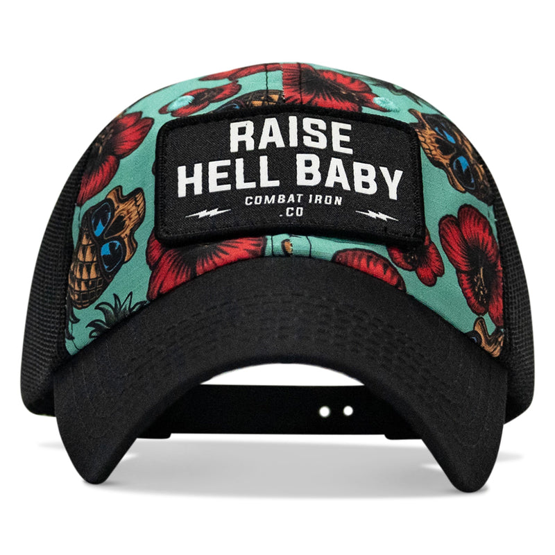 Load image into Gallery viewer, Raise Hell Baby Patch Tactical Ripstop Mesh Snapback Hat