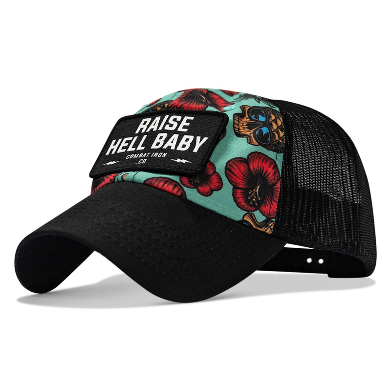 Load image into Gallery viewer, Raise Hell Baby Patch Tactical Ripstop Mesh Snapback Hat