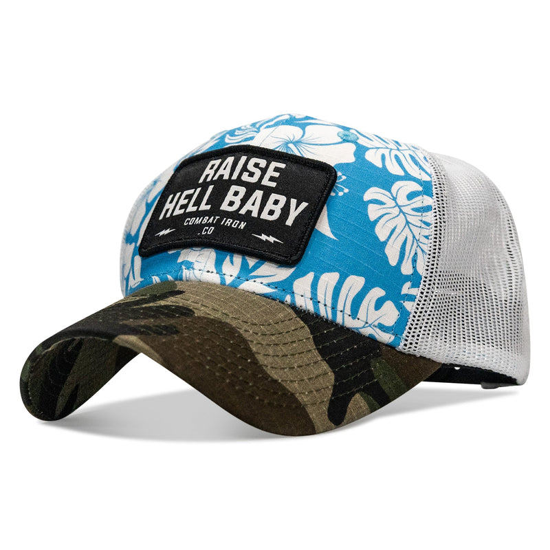 Load image into Gallery viewer, Raise Hell Baby Patch Original Ripstop Snapback Hat