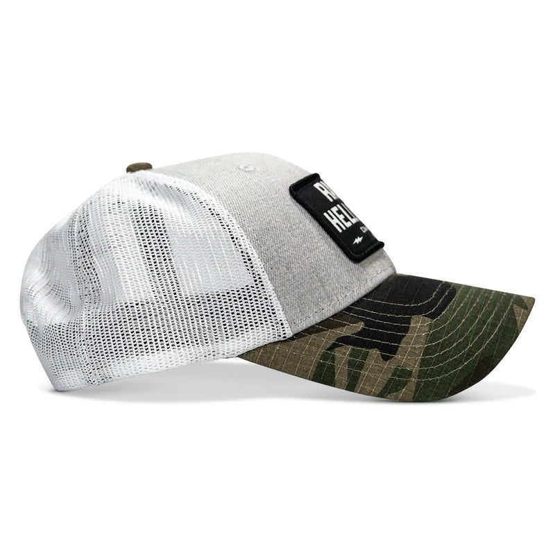 Load image into Gallery viewer, Raise Hell Baby Patch Snapback Hat