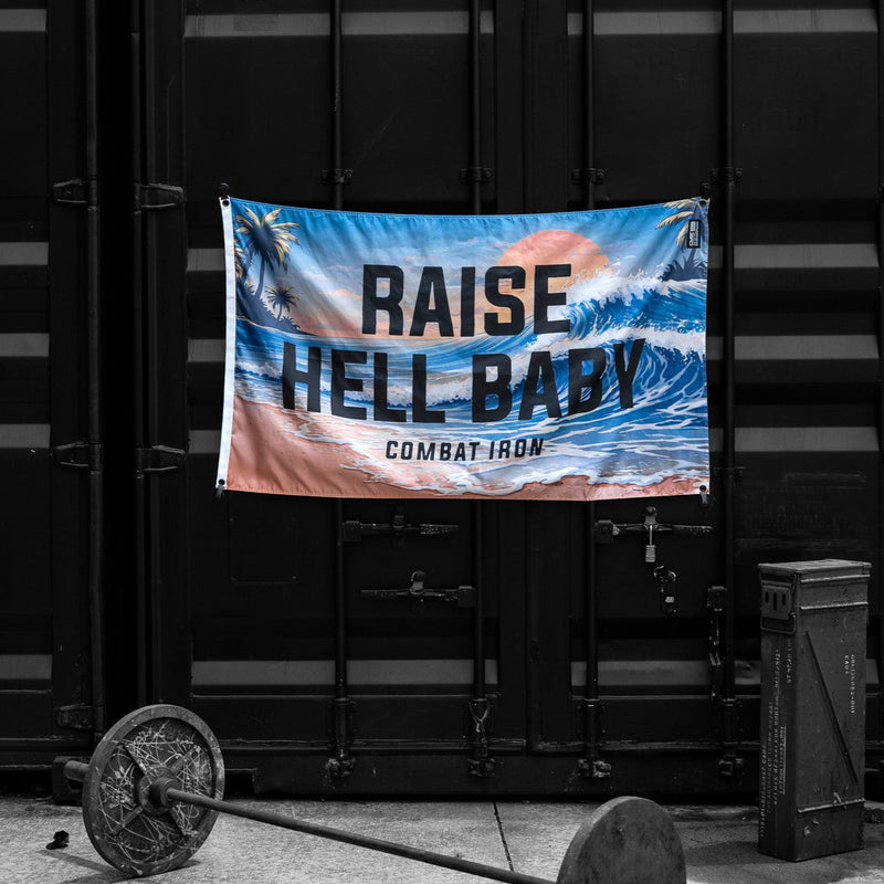 Load image into Gallery viewer, Raise Hell Baby 3' x 5' Flag