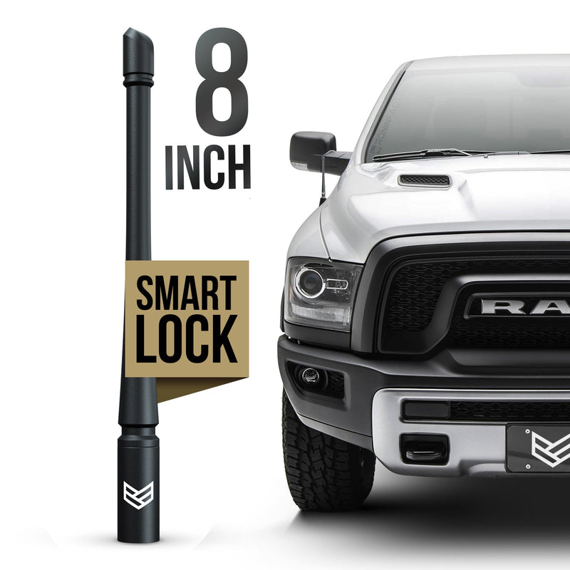 Load image into Gallery viewer, SMARTLOCK™ SHORT FLEXIBLE ANTENNA 8 INCH FOR DODGE RAM (NEW!)