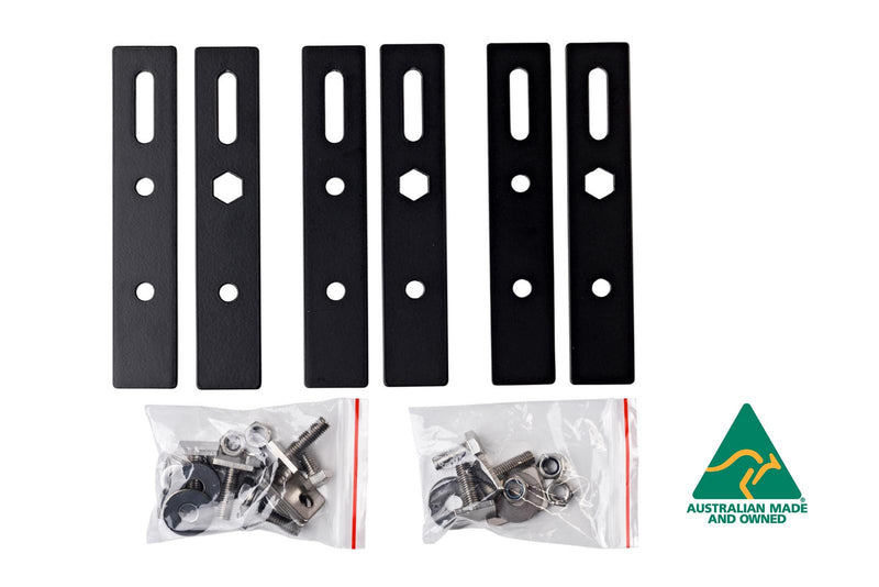 Load image into Gallery viewer, RacksBrax HD Triple Awning Adapter Bars (80-105MM)
