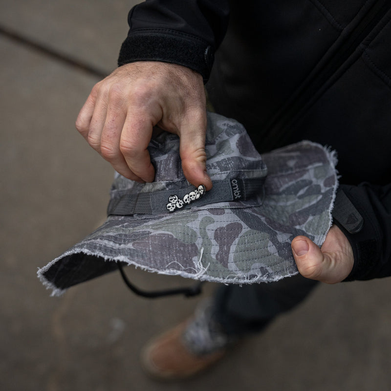 Load image into Gallery viewer, Distressed Ripstop Mid-Profile Tactical Boonie Hat