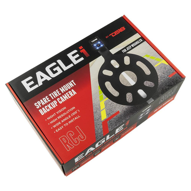 Load image into Gallery viewer, DS18 RCJ Jeep JK/JKU Spare Tire Reverse Camera with Night Vision