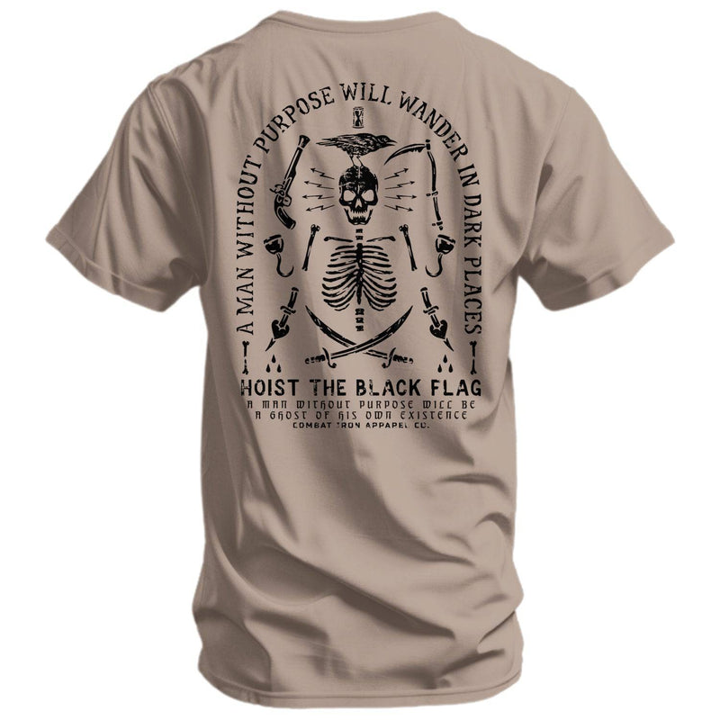 Load image into Gallery viewer, Hoist the Black Flag Skull & Bones Men's T-Shirt
