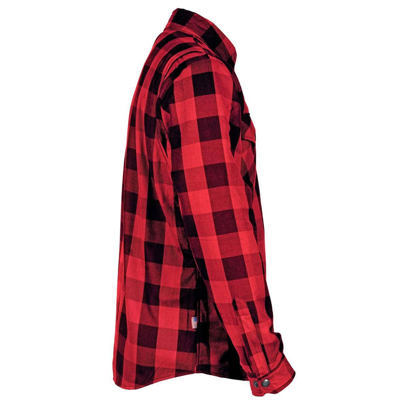 Load image into Gallery viewer, Protective Flannel Shirt - Red Checkered