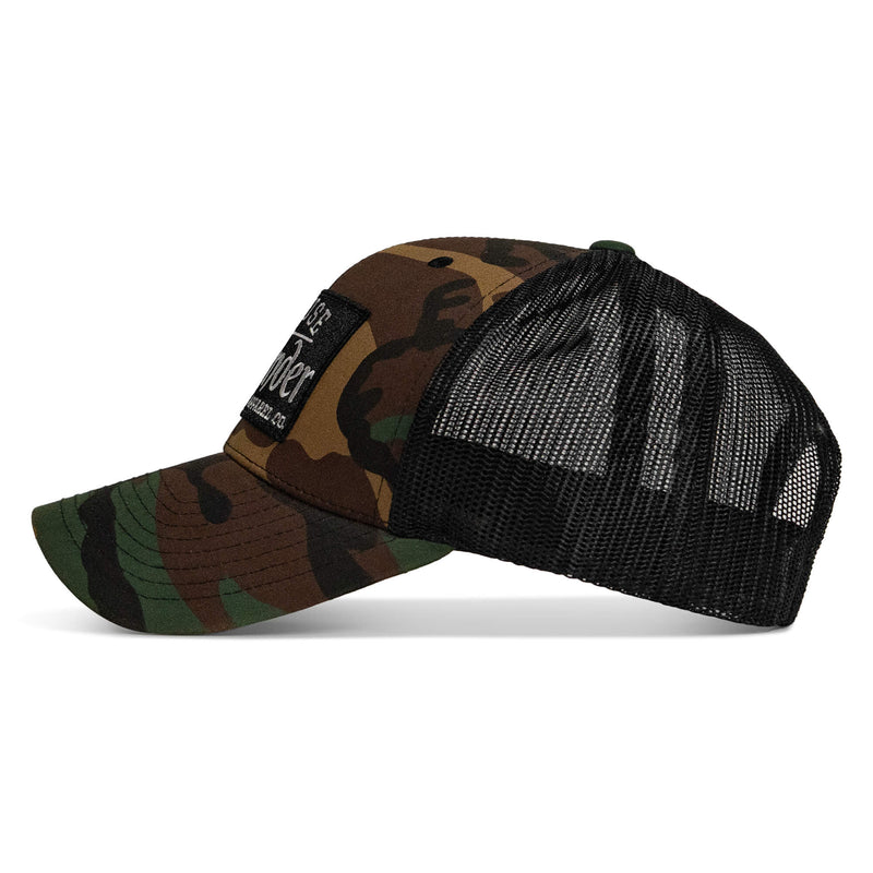 Load image into Gallery viewer, Refuse To Surrender B/W Patch Snapback Hat