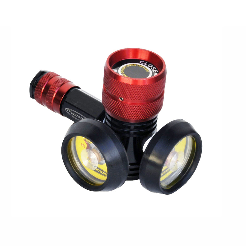 Load image into Gallery viewer, Power Shot 400 psi Sidearm CO2/N2 Regulator Pro Series Power Tank