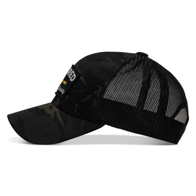 Load image into Gallery viewer, Retired Hoochie Daddy Veteran Patch Snapback Hat