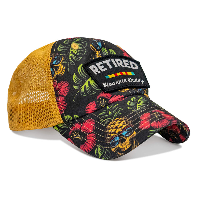 Load image into Gallery viewer, Retired Hoochie Daddy Veteran Patch Ripstop Tactical Mesh Snapback Hat