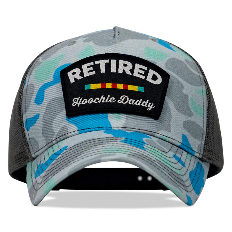 Load image into Gallery viewer, Retired Hoochie Daddy Veteran Patch Snapback Hat