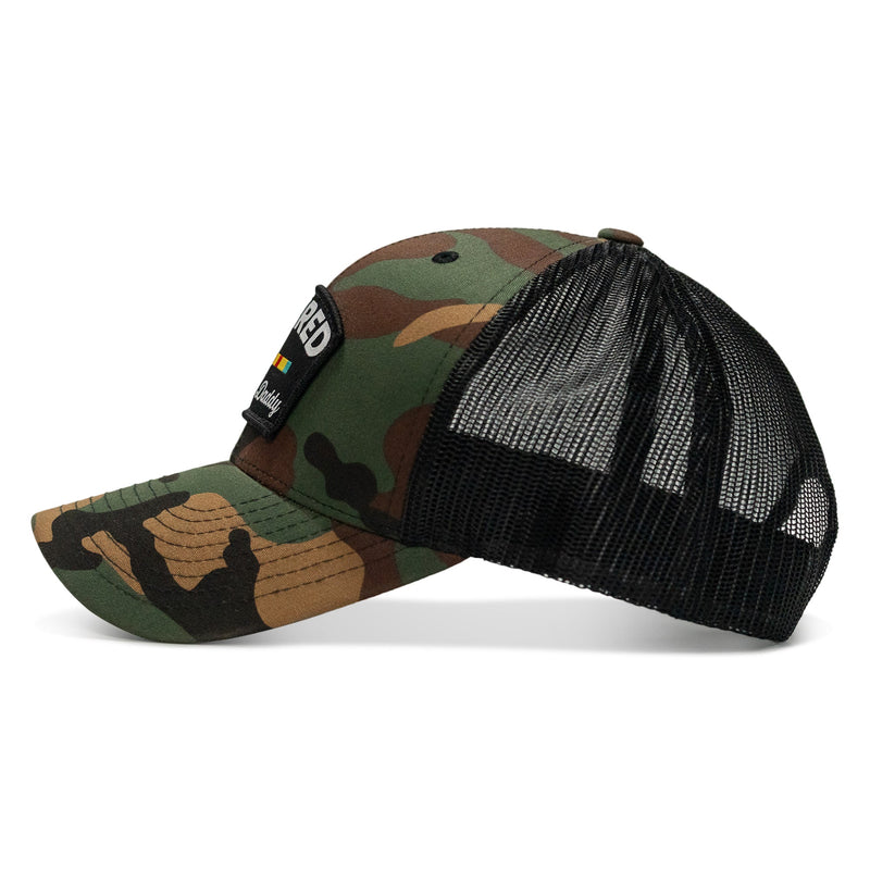 Load image into Gallery viewer, Retired Hoochie Daddy Veteran Patch Snapback Hat