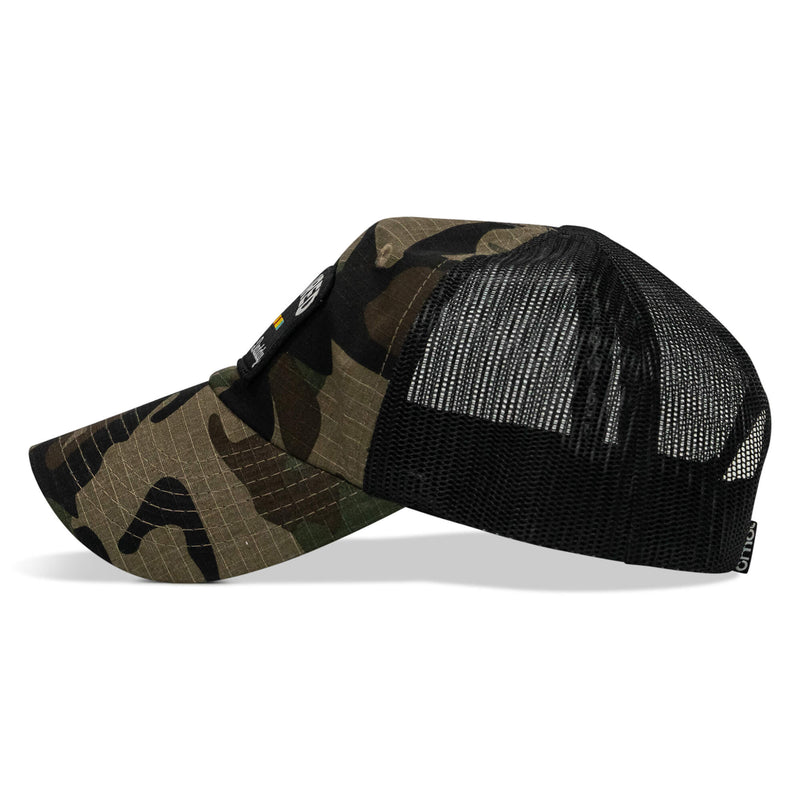 Load image into Gallery viewer, Retired Hoochie Daddy Veteran Patch Ripstop Tactical Mesh Snapback Hat