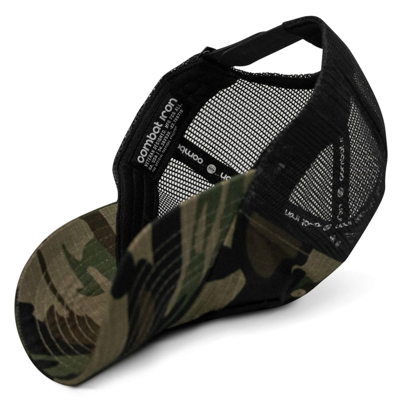 Load image into Gallery viewer, Retired Hoochie Daddy Veteran Patch Ripstop Tactical Mesh Snapback Hat