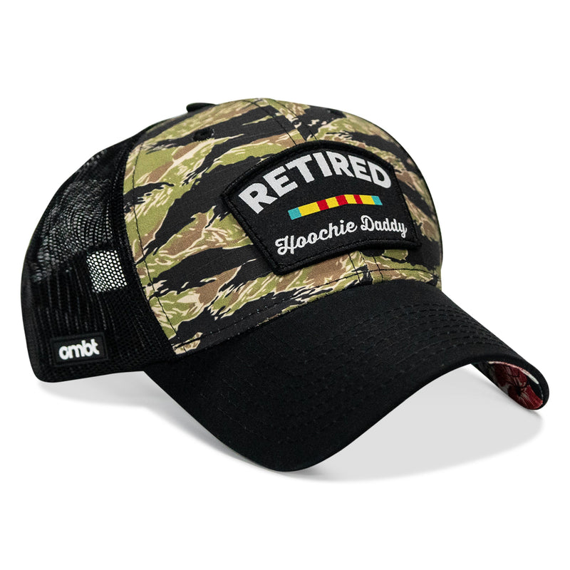 Load image into Gallery viewer, Retired Hoochie Daddy Ribbons Patch Original Ripstop Snapback Hat