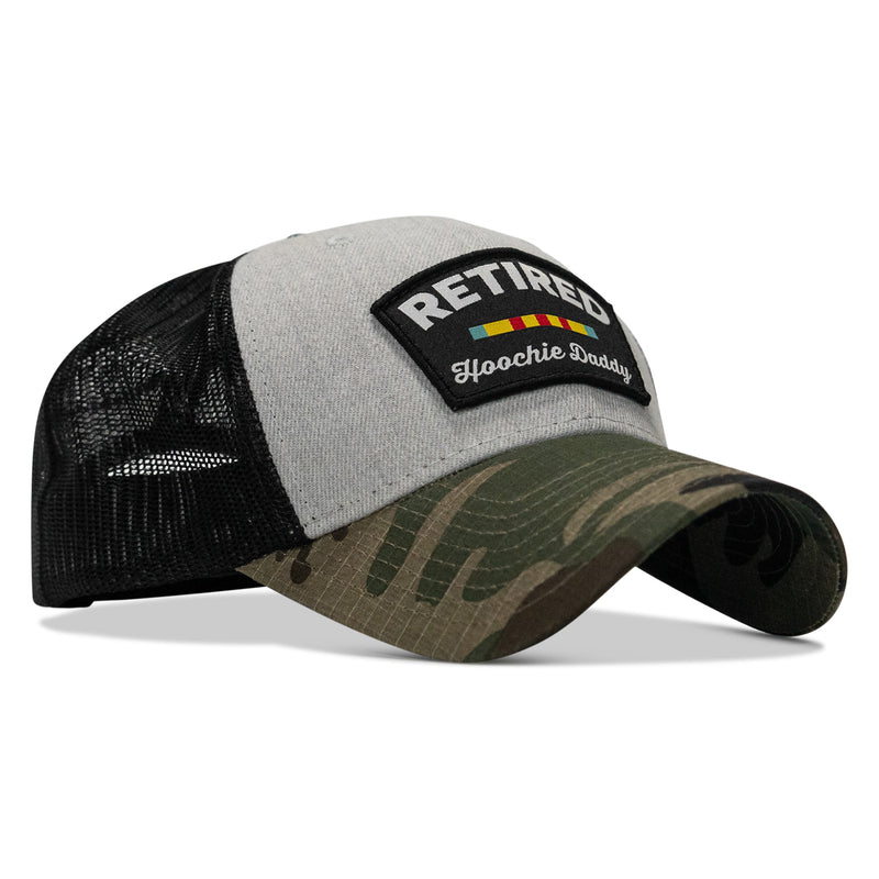 Load image into Gallery viewer, Retired Hoochie Daddy Ribbons Patch Original Ripstop Snapback Hat
