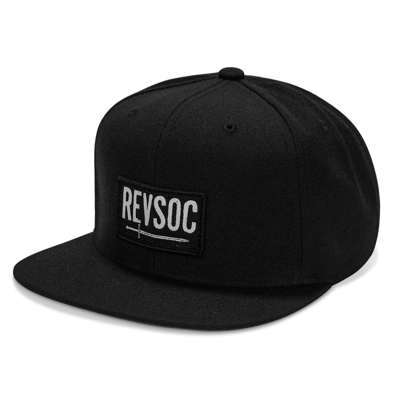Load image into Gallery viewer, REVSOC Classic Patch Flatbill Hat