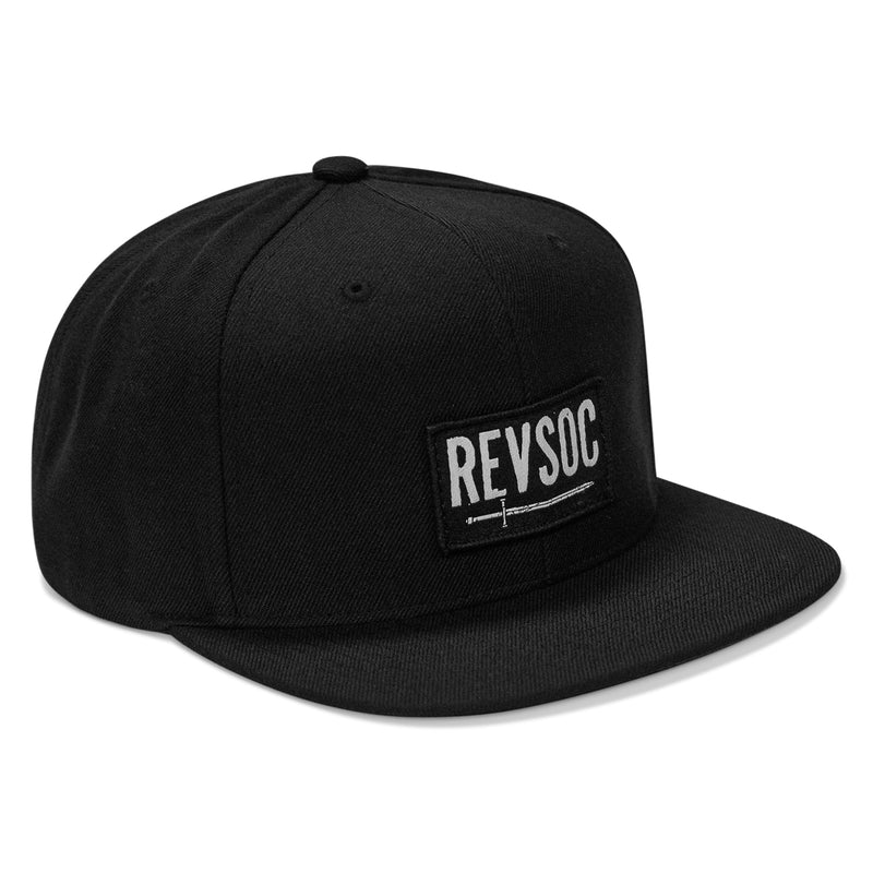 Load image into Gallery viewer, REVSOC Classic Patch Flatbill Hat