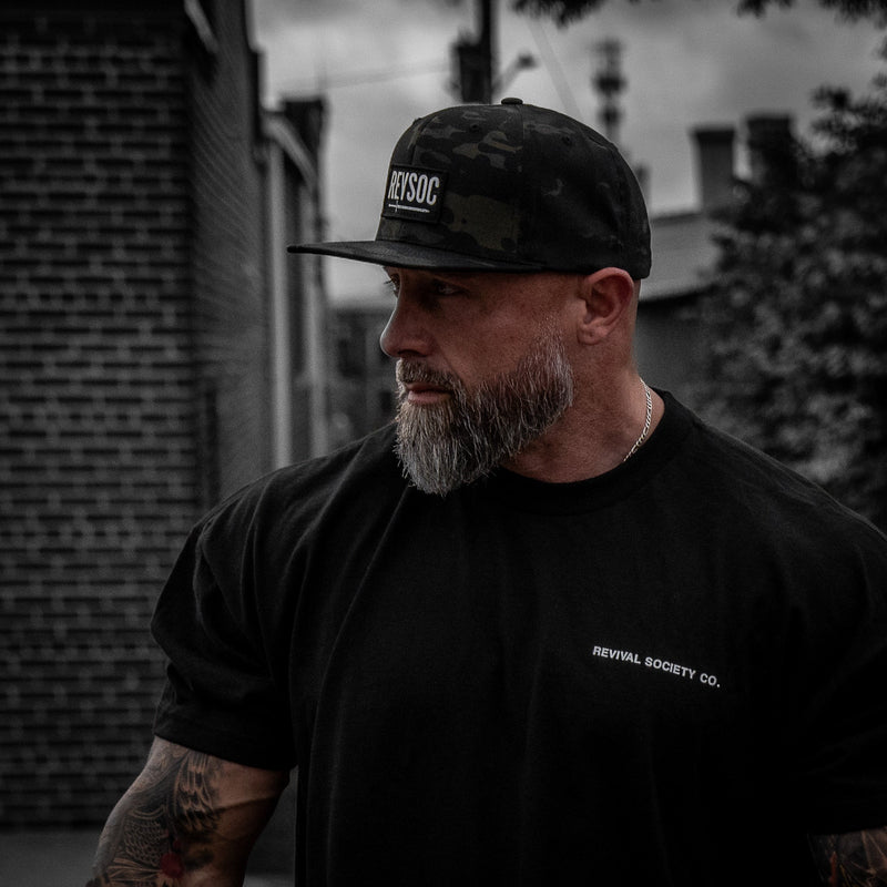 Load image into Gallery viewer, REVSOC Classic Patch Flatbill Hat