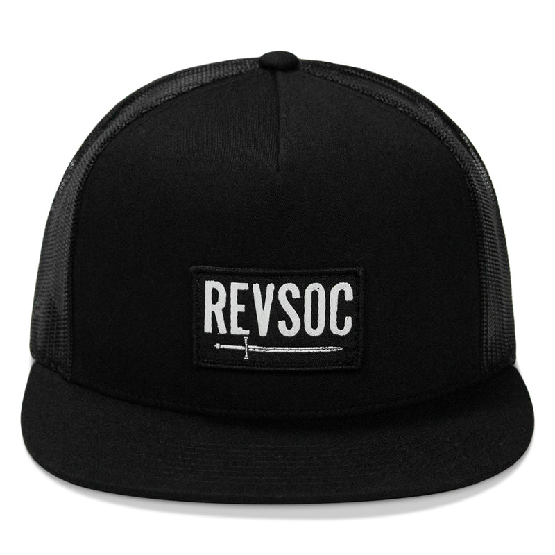 Load image into Gallery viewer, REVSOC Classic Patch Flatbill Hat
