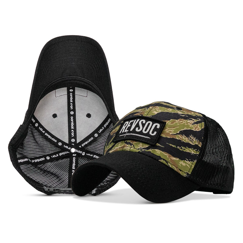 Load image into Gallery viewer, REVSOC Classic Patch Original Ripstop Snapback Hat