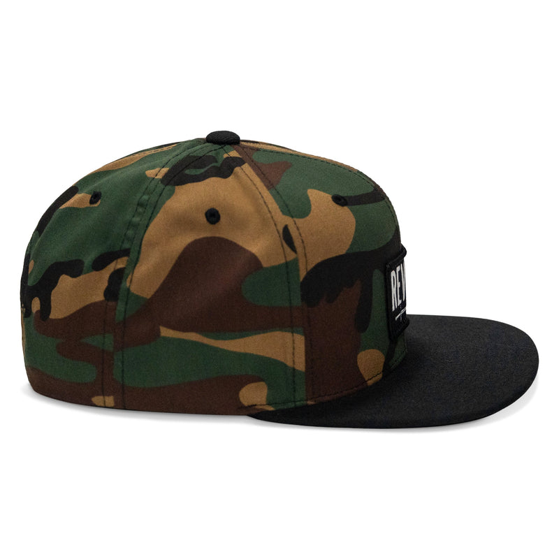Load image into Gallery viewer, REVSOC Classic Patch Flatbill Hat