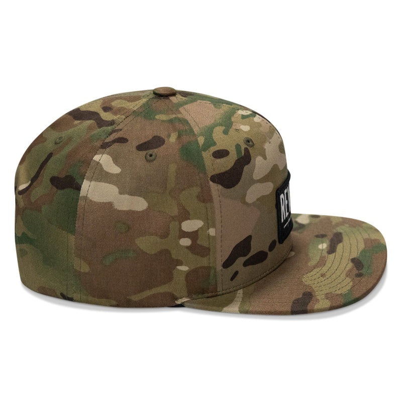 Load image into Gallery viewer, REVSOC Classic Patch Flatbill Hat