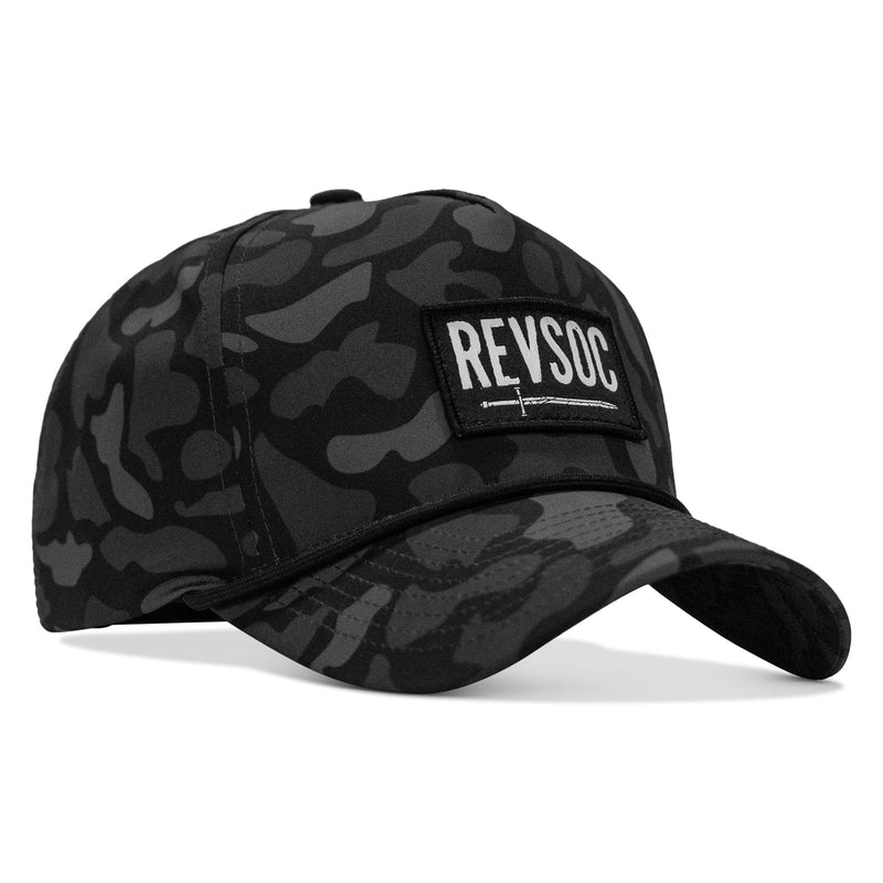 Load image into Gallery viewer, REVSOC Classic Patch 5 Pannel Snapback