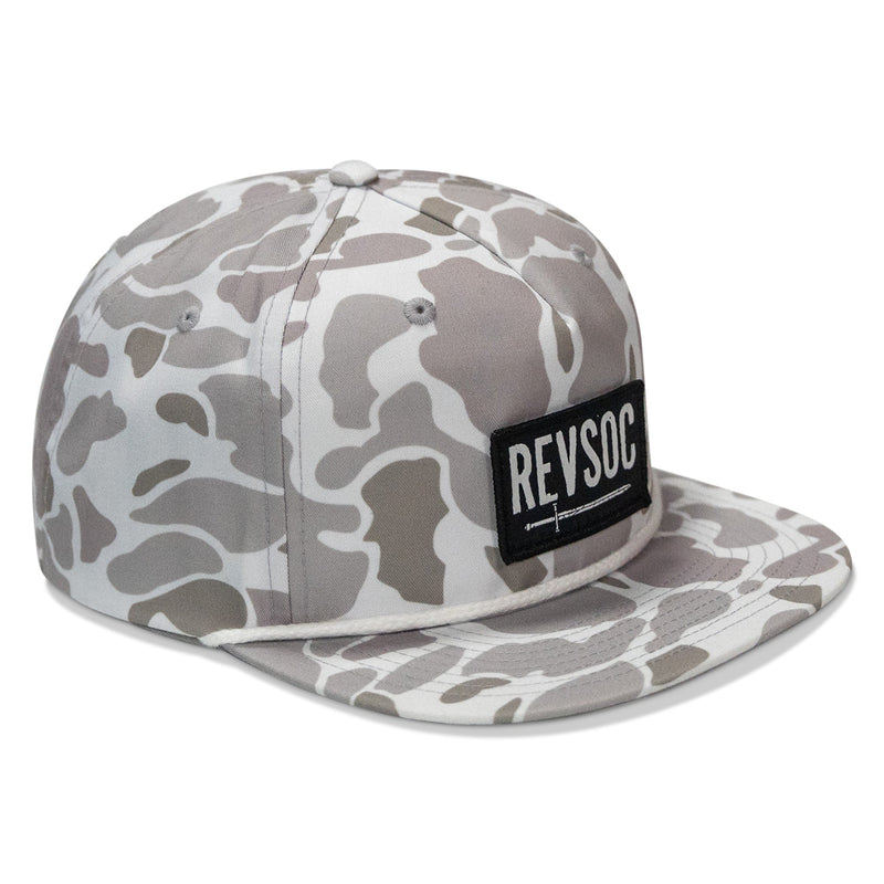 Load image into Gallery viewer, REVSOC Classic Patch Flatbill Hat