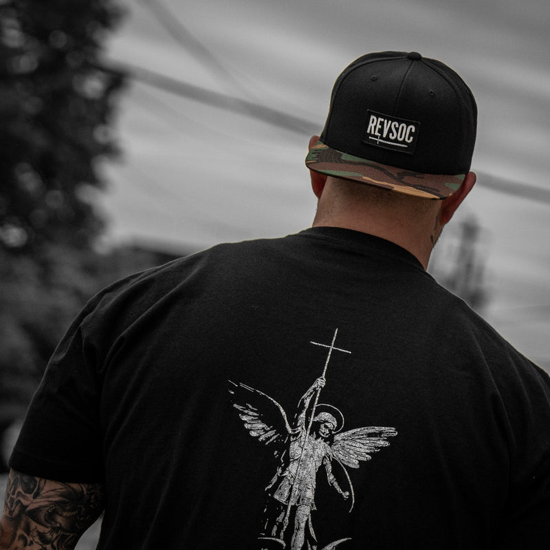 Load image into Gallery viewer, REVSOC Classic Patch Flatbill Hat