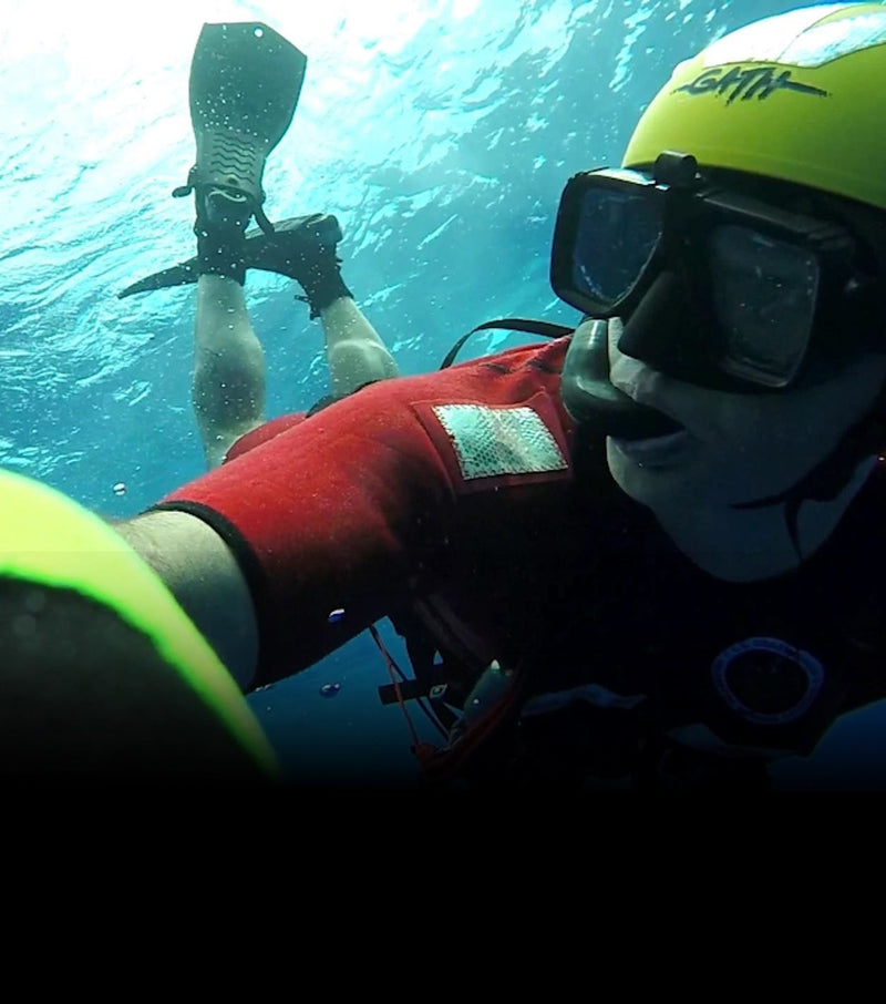 Load image into Gallery viewer, USCG Rescue Swimmer Dive Mask and Snorkel Combo
