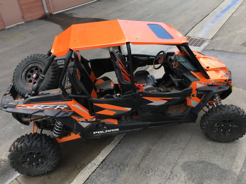Load image into Gallery viewer, Fast Back Aluminum Roof RZR 900 4, 1000 4, XPT 4 WITH SUNROOF
