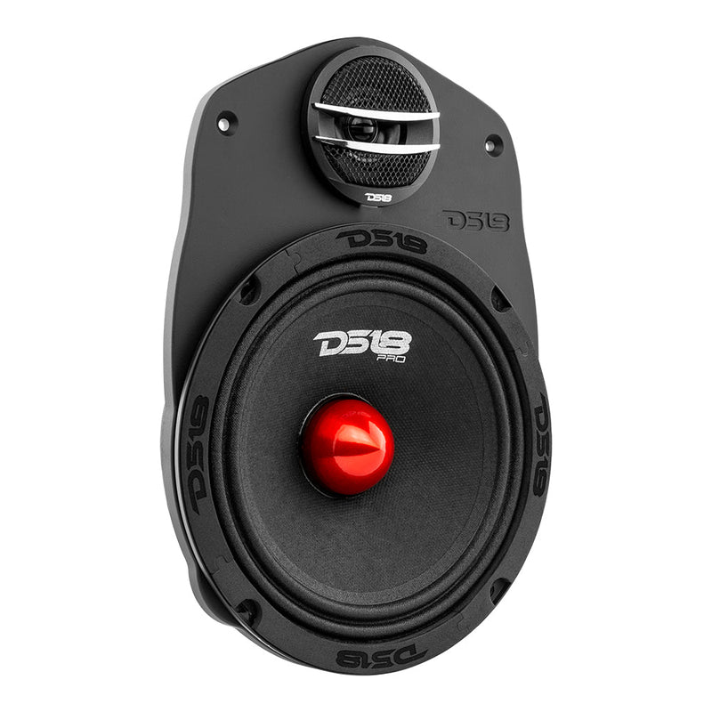 Load image into Gallery viewer, 6x9 Speaker Adapter Plate | Converts Factory 6x9 Opening to 6.5 Inch Speaker + 1.38 Inch Tweeter