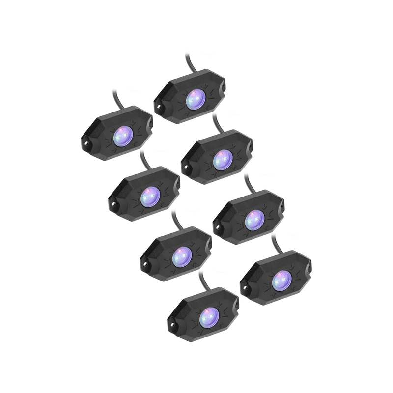 Load image into Gallery viewer, LED Rock Light Kit 8 Piece