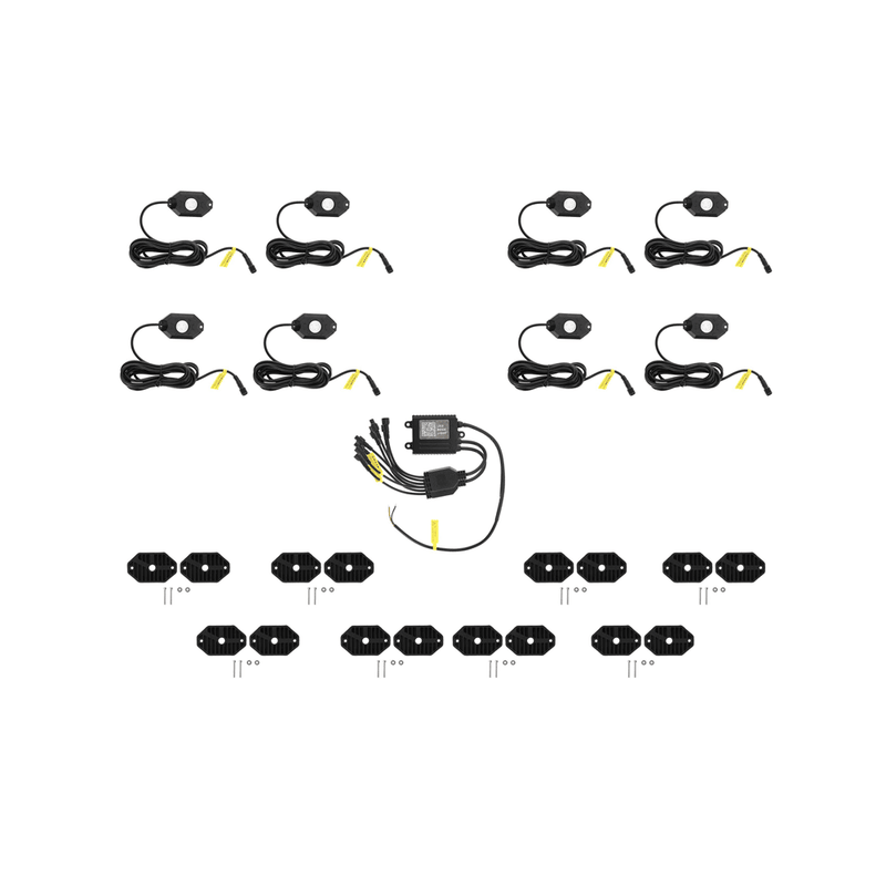 Load image into Gallery viewer, LED Rock Light Kit 8 Piece