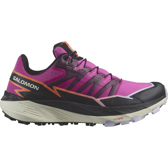 Women's Salomon Thundercross, Rose Violet/Black/Orchid Petal, 9 B Medium - Skoutley Outdoors LLC