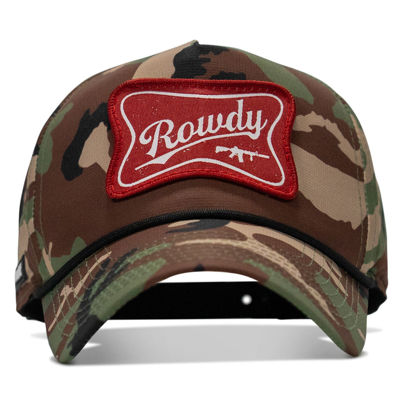 Load image into Gallery viewer, Rowdy Patch Weekender Snapback Hat