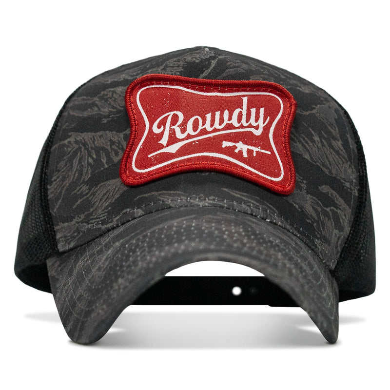 Load image into Gallery viewer, Rowdy Patch Five Panel Breacher Snapback Hat
